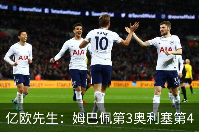 亿欧先生：姆巴佩第3奥利塞第4 巴黎5人巴萨蓝军4人